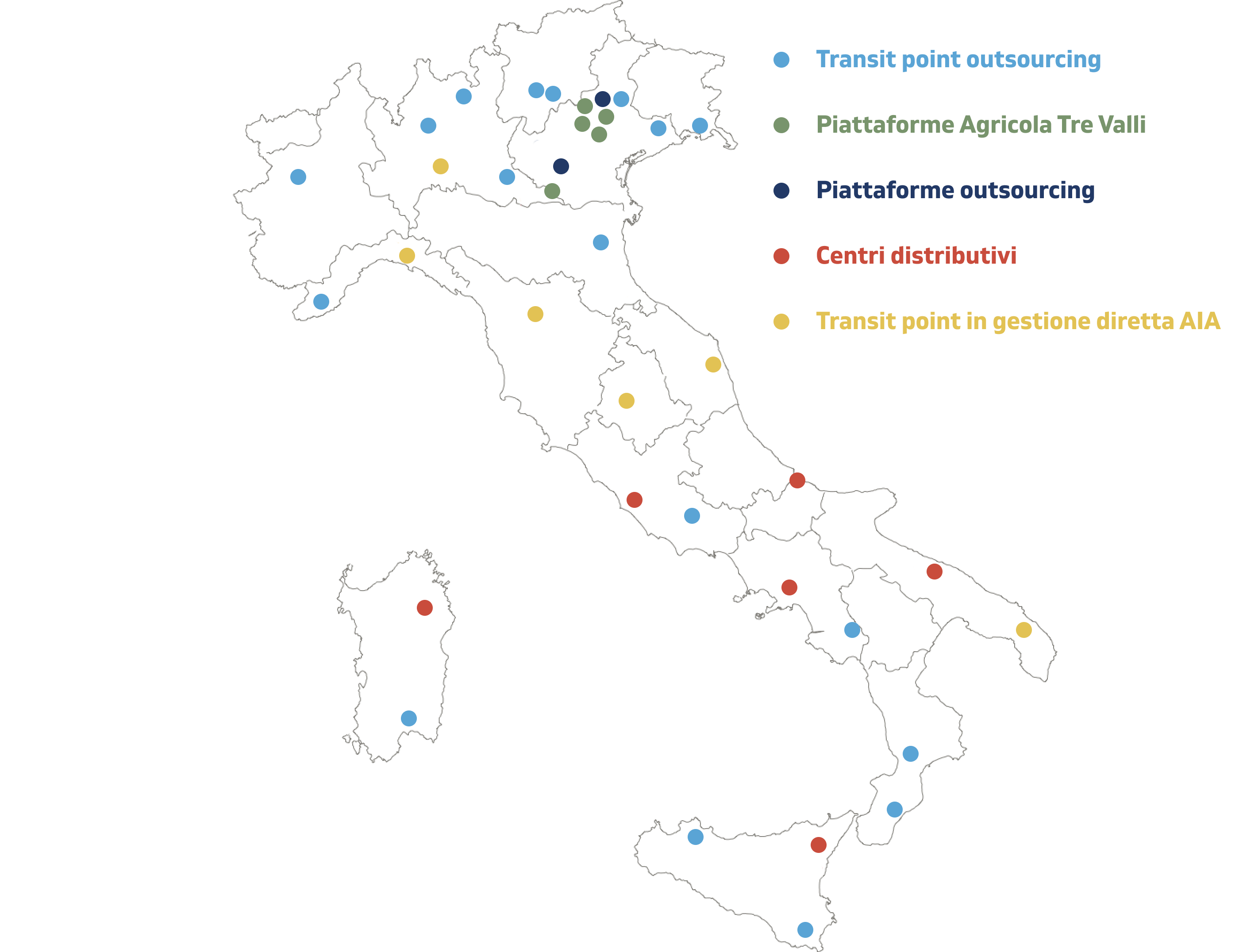 rete logistica gruppo veronesi